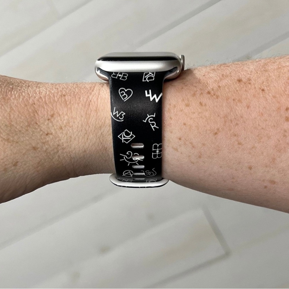 Cattle brand watch band compatible with Apple Watches